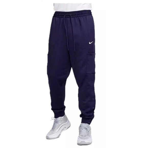 Nike Basketball Therma-Fit Mens Cargo Pants Navy Blue Small FB7109 555 $110 NWT - Picture 1 of 10